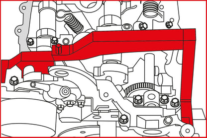 KS TOOLS Motoreinstell-Werkzeug-Satz für BMW, 4-tlg ( 400.2550 ) - Toolbrothers