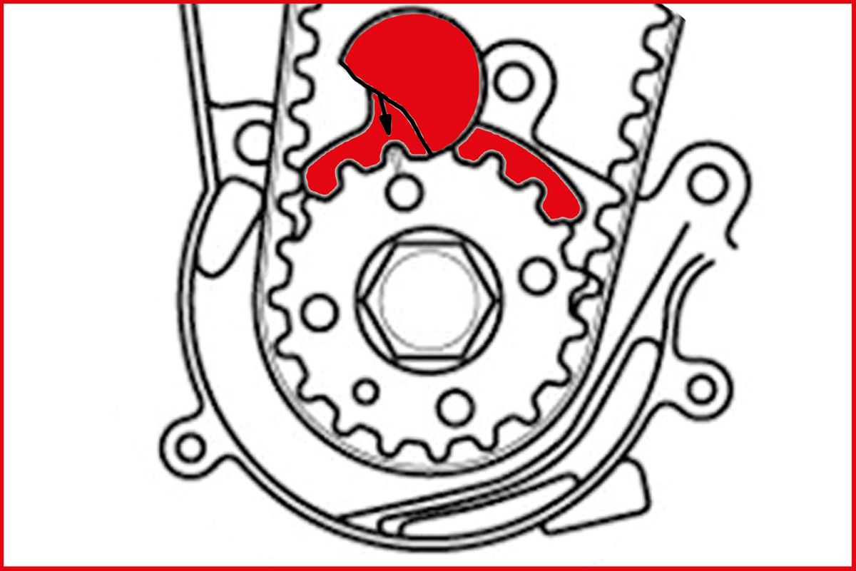 KS TOOLS Jeu d'outils de calage moteur pour VAG, 7 pièces universels ( 400.2700 )