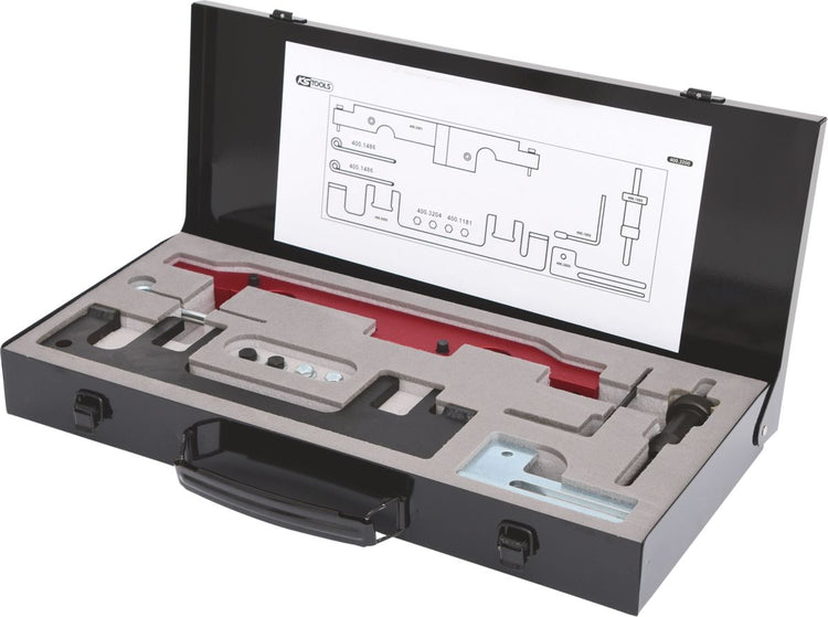 KS TOOLS Motoreinstell-Werkzeug-Satz für BMW, 13-tlg ( 400.3200 ) - Toolbrothers