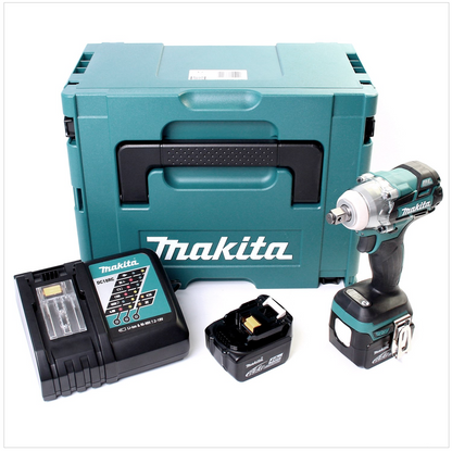 Makita DTW 280 RMJ 14,4 V Li-Ion Akku Schlagschrauber im Makpac mit 2x 4 Ah Akku und Ladegerät - Toolbrothers