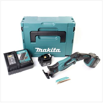 Makita DJR 145 RMJ 14,4 V Li-ion Akku Reciprosäge im Makpac mit 2 x 4 Ah Akku und Lader - Toolbrothers