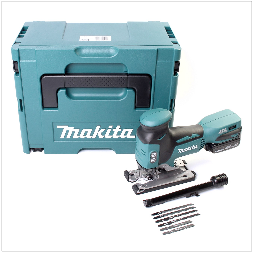 Makita DJV 141 Y1J Akku Pendelhubstichsäge 14,4V Brushless + 1x Akku 1,5Ah + Makpac - ohne Ladegerät - Toolbrothers