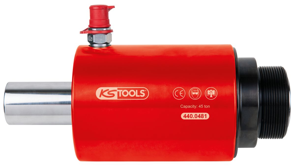 KS TOOLS Hydraulikzylinder 45t ( 440.0481 ) - Toolbrothers