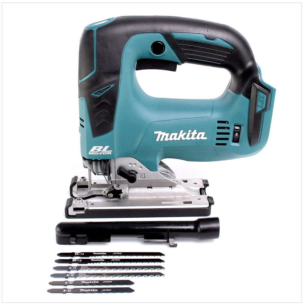 Makita DJV 142 RM1J Akku Pendelhubstichsäge 14,4V Brushless + 1x Akku 4,0Ah + Ladegerät + Makpac - Toolbrothers