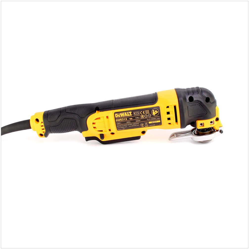 DeWalt DWE 315 KT 300 W Oszillierendes Multifunktionswerkzeug im Koffer mit Zubehör - Toolbrothers