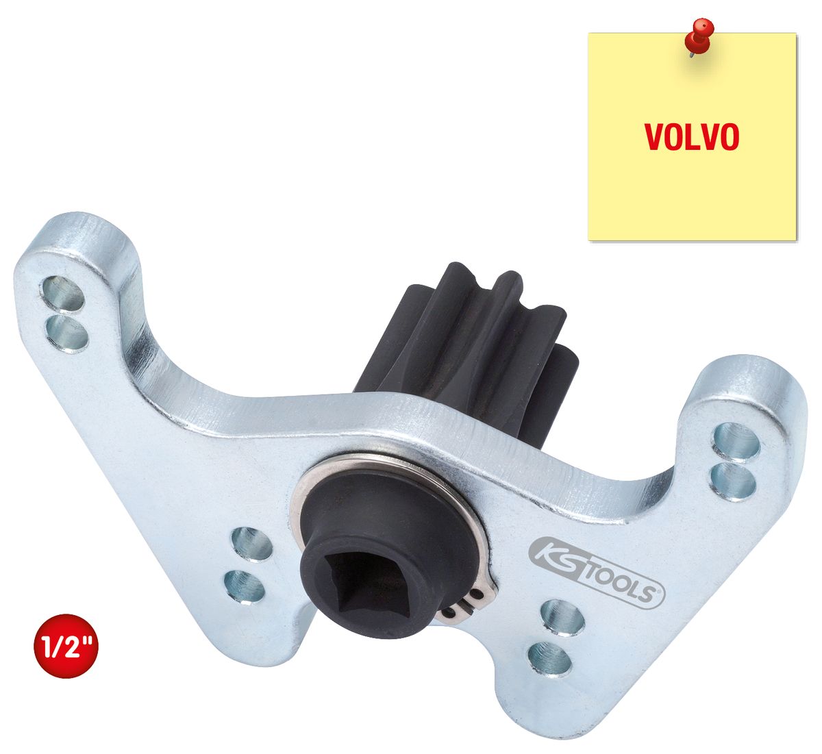 KS TOOLS Motor-Durchdrehvorrichtung für Volvo ( 455.0085 ) - Toolbrothers