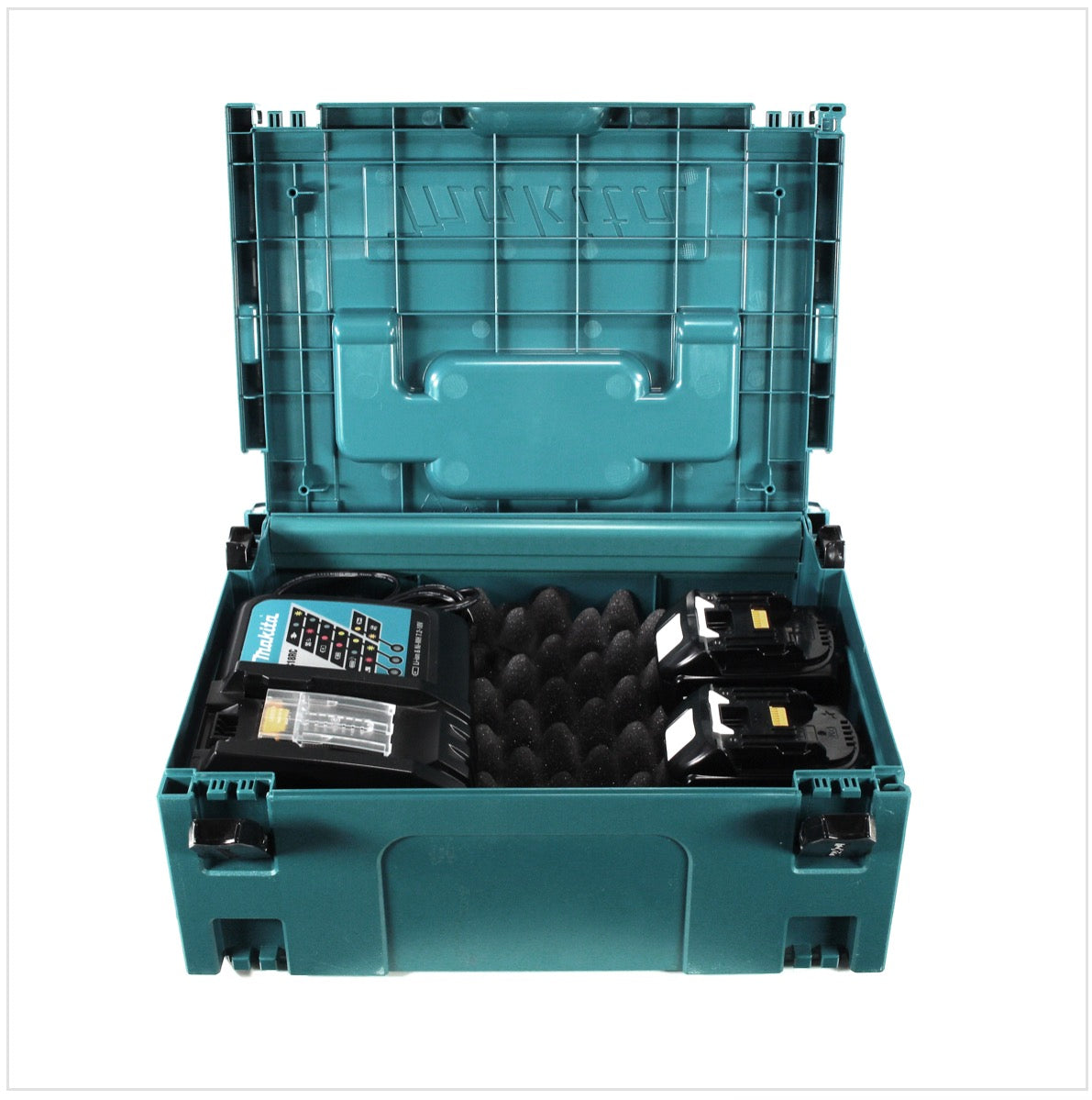 Makita Power Source Kit 18V mit 2x BL1840B Akku 4,0Ah + DC18RC Ladegerät + Makpac ( 197494-9 ) - Toolbrothers