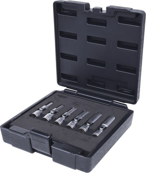 KS TOOLS 3/8" Glühkerzen-Gelenknuss-Satz, kurz, 6-tlg ( 500.7300 ) - Toolbrothers