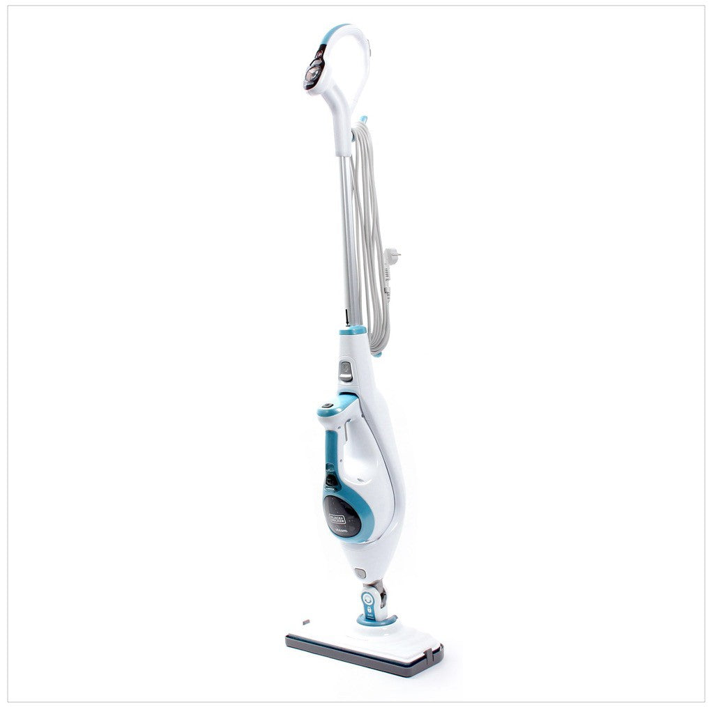 Black & Decker FSMH 1621 R Dampfreiniger Steam Mop Deluxe mit Zubehör - Toolbrothers