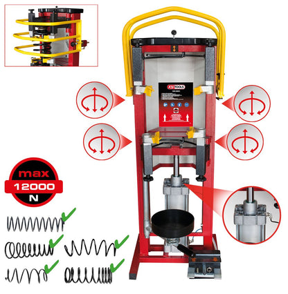 KS TOOLS Druckluft-Stand-Federspanner, max. 10 bar ( 500.8800 )