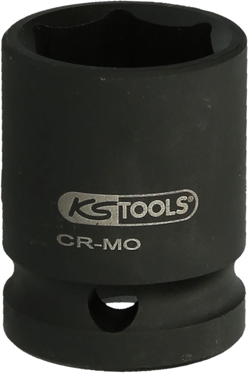 KS TOOLS 1" Sechskant-Kraft-Stecknuss, kurz, 37mm ( 515.1737 ) - Toolbrothers