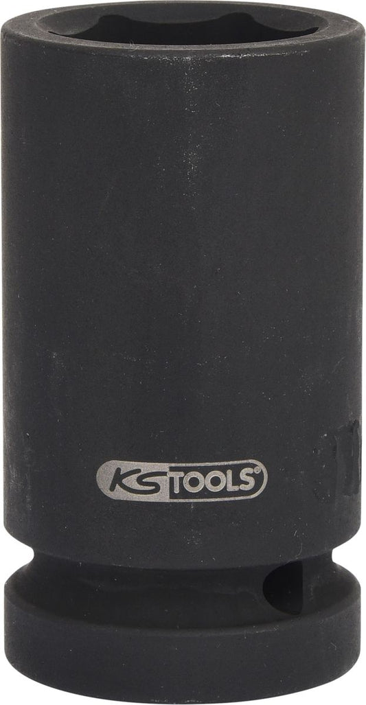 KS TOOLS 1" Sechskant-Kraft-Stecknuss, lang, 65mm ( 515.1865 )