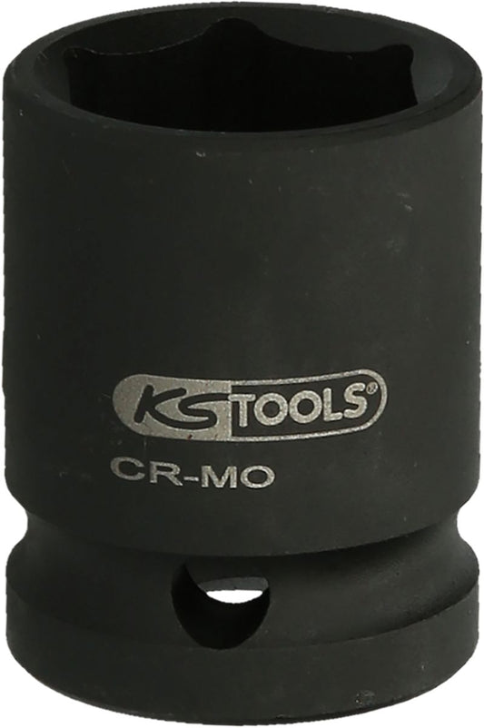 KS TOOLS 1.1/2" Sechskant-Kraft-Stecknuss, 40 mm, kurz ( 515.2123 ) - Toolbrothers