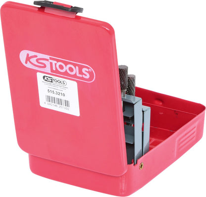 KS TOOLS HM Frässtift-Satz, Stahlblechkassette, 10-tlg ( 515.3210 ) - Toolbrothers