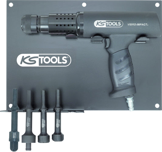 KS TOOLS Jeu de marteaux burineurs pneumatiques Vibro-Impact, 6 pièces (515.3880)