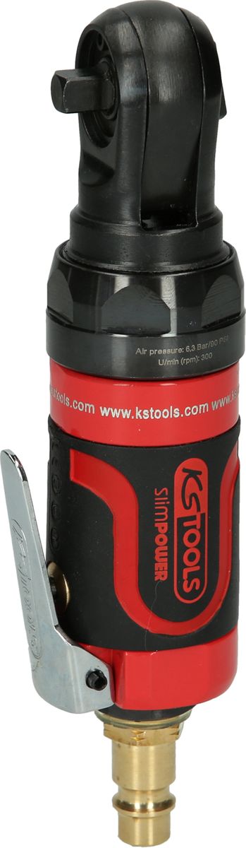 KS TOOLS 1/4" SlimPOWER Mini-Druckluft-Umschaltratsche 30Nm ( 515.5505 ) - Toolbrothers