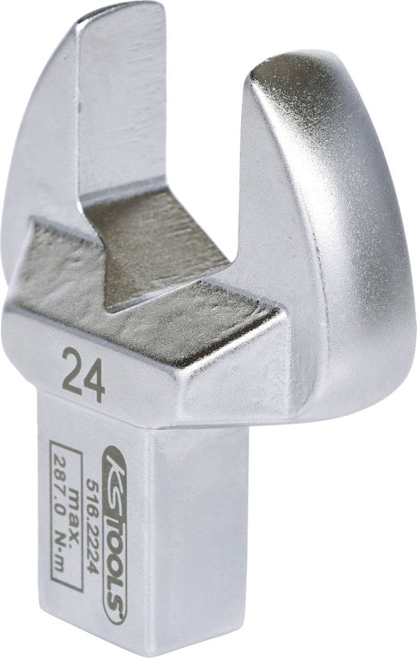 KS TOOLS 14x18mm Einsteck-Maulschlüssel, 24mm ( 516.2224 ) - Toolbrothers