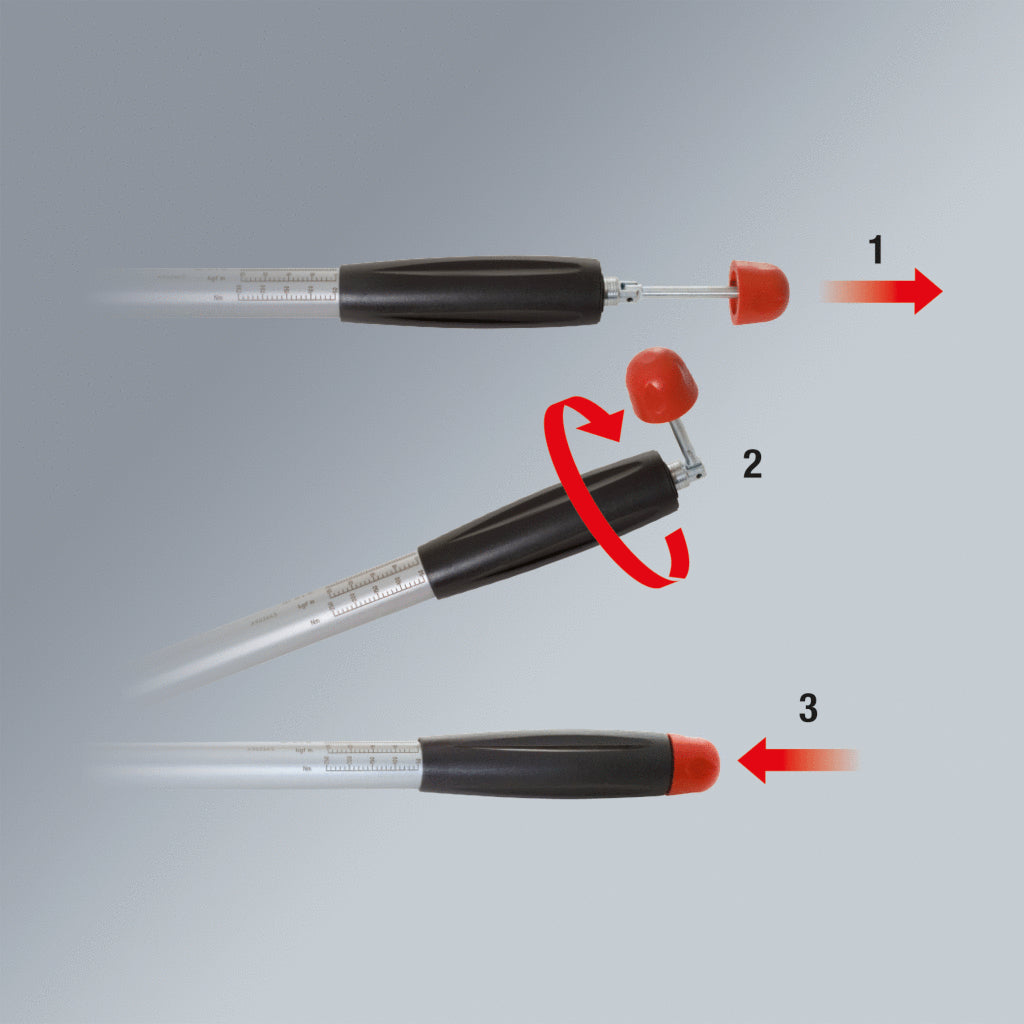 KS TOOLS 3/8" Kurzweg-Drehmomentschlüssel, 2,5-11Nm ( 516.3510 ) - Toolbrothers