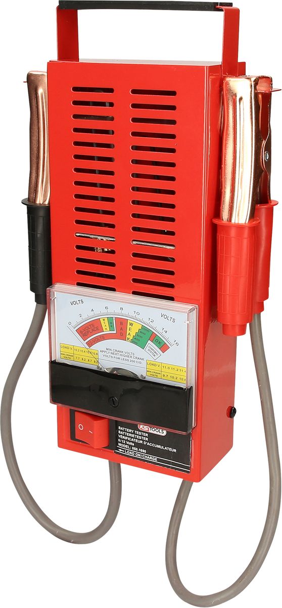 KS TOOLS 6 + 12V Batterietester ( 550.1690 ) - Toolbrothers