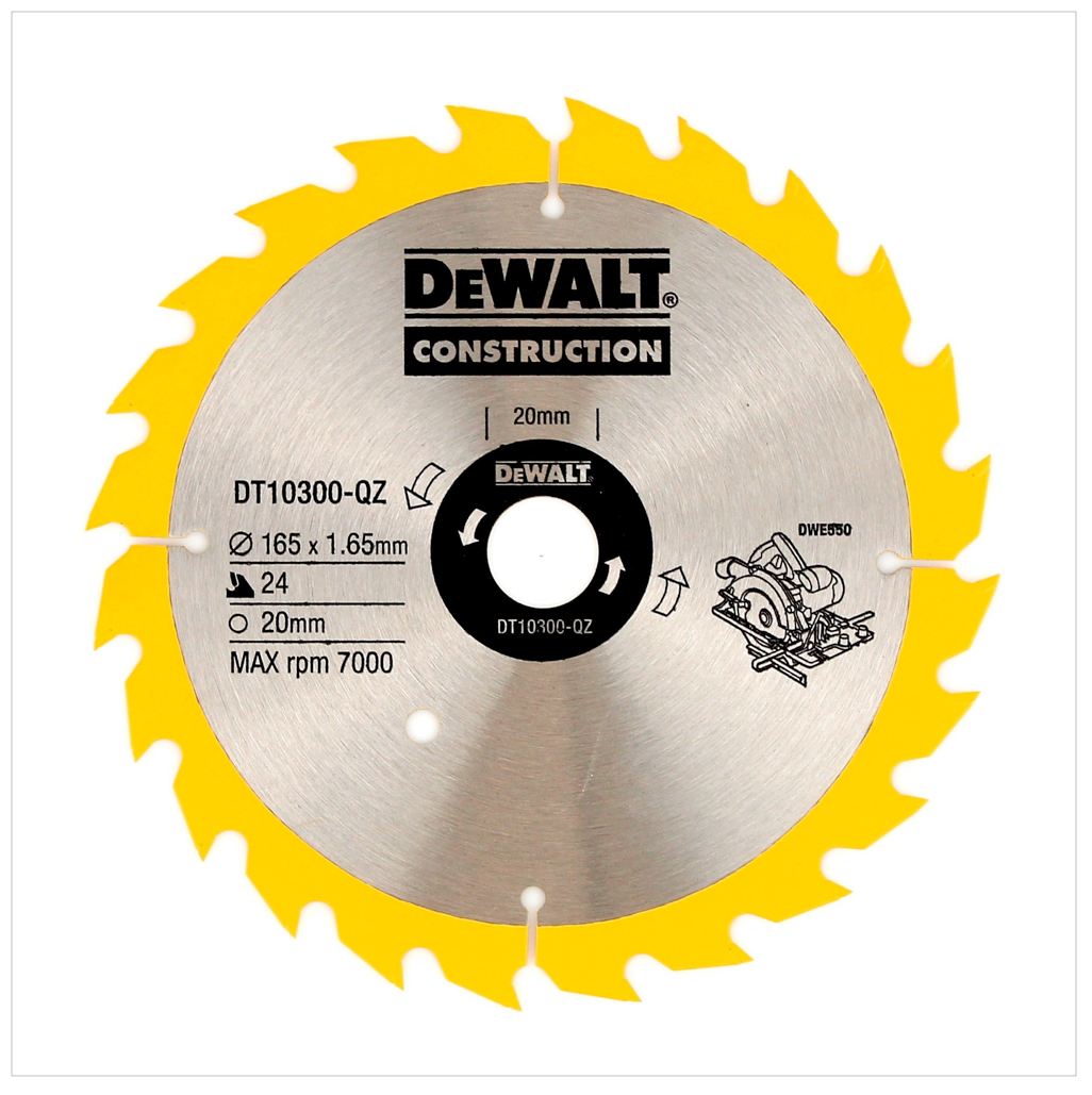 DeWalt DWE 550 Compact Hand Kreissäge 165 mm 1200 Watt - Toolbrothers