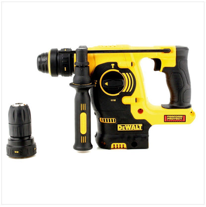 DeWalt DCH 254 M2 18 V Akku - Kombihammer 2x 4,0 Ah Akkus + Lader + Wechselbohrfutter + Koffer - Toolbrothers