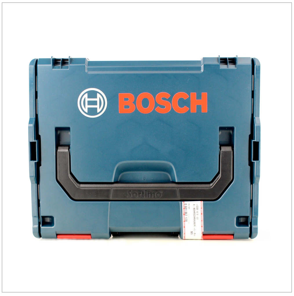 Bosch GSB 18 V-Li Professional Akku Schlagbohrschrauber mit 2 x 3 Ah Akkus + Ladegerät + L-BOXX - Toolbrothers