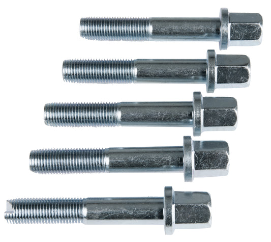 KS TOOLS Abziehschrauben mit Bund + Reinigungsnut M14x1,5, 5er Pack ( 700.1483 ) - Toolbrothers