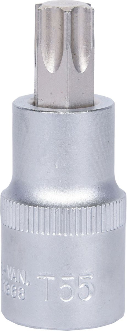 KS TOOLS 1/2" Bit-Stecknuss Torx, T55 ( 911.1368 ) - Toolbrothers