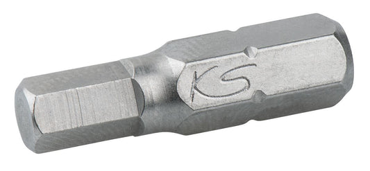 KS TOOLS 1/4" Bit Innensechskant, 25mm, 1/16"  ( 911.3566 ) - Toolbrothers