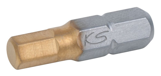 KS TOOLS Douille hexagonale embout 1/4" TIN, 25mm, 10mm, paquet de 5 ( 911.3679 )