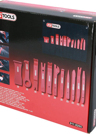 KS TOOLS MASTER Kunststoffkeil-Satz, 11-tlg ( 911.8205 ) - Toolbrothers