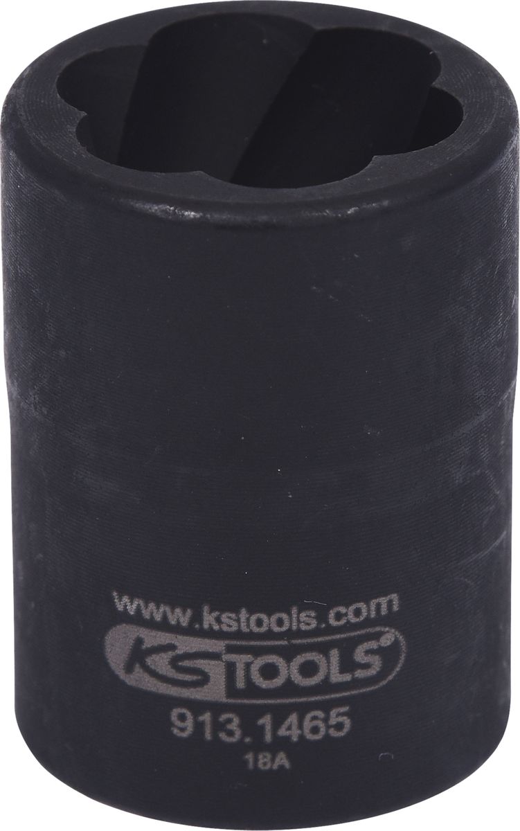 KS TOOLS 1/2" Spiral-Profil-Kraft-Stecknuss, 17mm ( 913.1465 ) - Toolbrothers