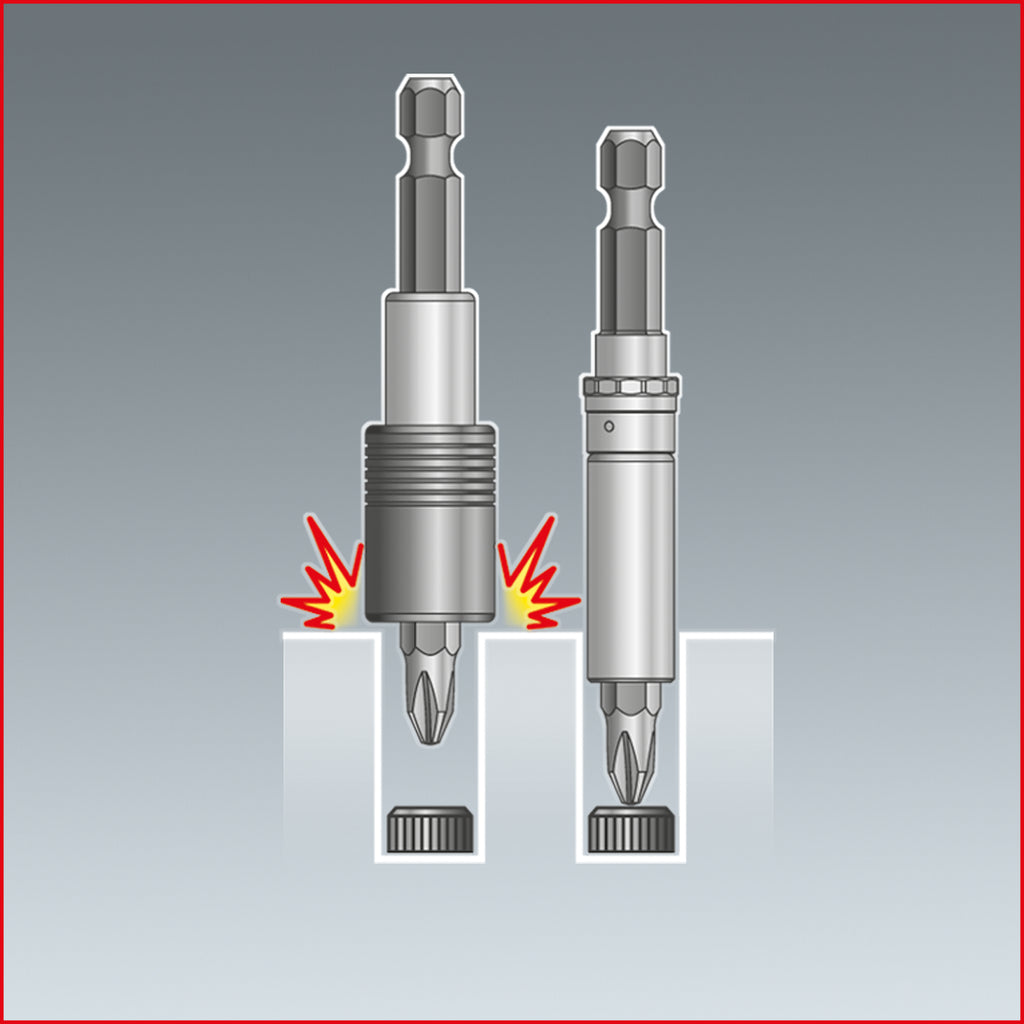 KS TOOLS Vergrößerungs- und Reduzieradapter-Satz, 7-tlg ( 917.0707 ) - Toolbrothers