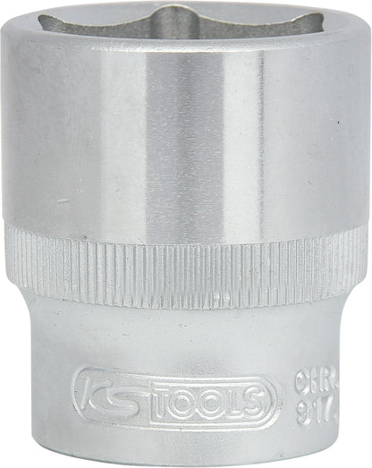 KS TOOLS 1/2" Sechskant-Stecknuss, 27mm ( 917.1227 ) - Toolbrothers