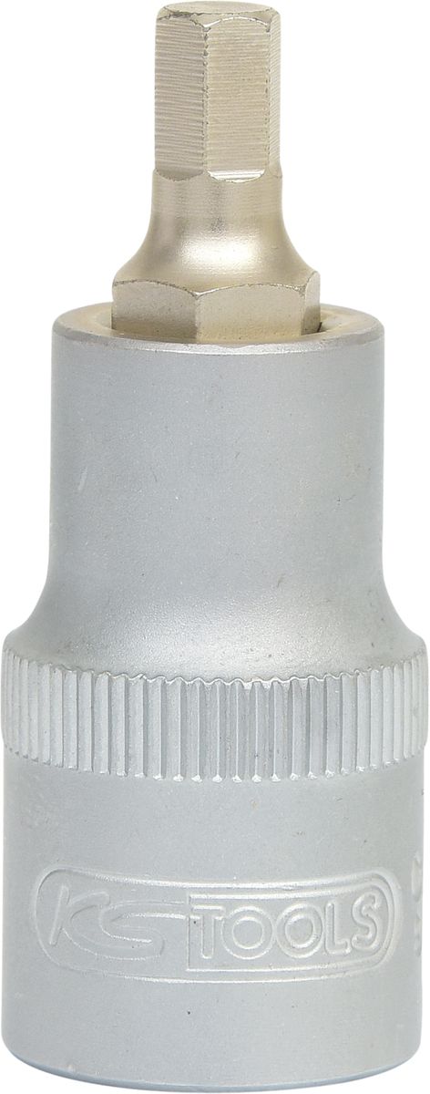 KS TOOLS 1/2" Bit-Stecknuss Innensechskant, kurz, 3/16" ( 917.1316 ) - Toolbrothers