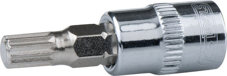 KS TOOLS 1/4" CHROMEplus Bit-Stecknuss XZN, M4 ( 918.1441 ) - Toolbrothers