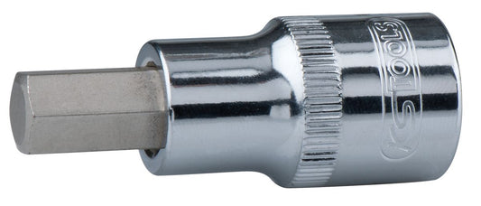 KS TOOLS 1/2" CHROMEplus Bit-Stecknuss Innensechskant, kurz, 7mm ( 918.1607 )