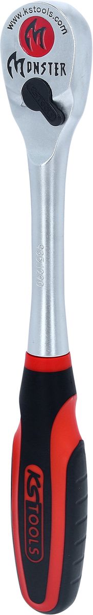 KS TOOLS 1/2" Monster Umschaltknarre, 100 Zahn ( 935.1290 ) - Toolbrothers