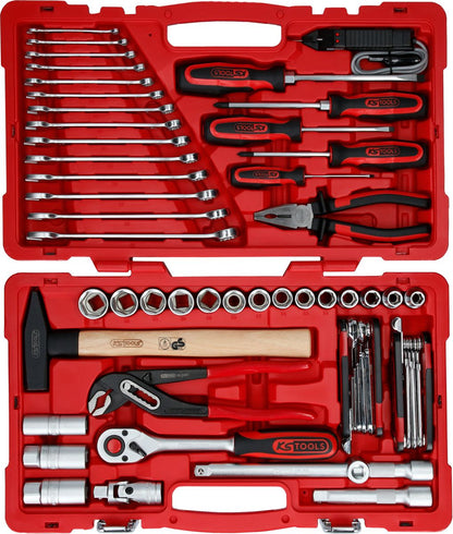 KS TOOLS 1/2" Universal-Werkzeug-Satz, 47-tlg ( 940.0047 ) - Toolbrothers