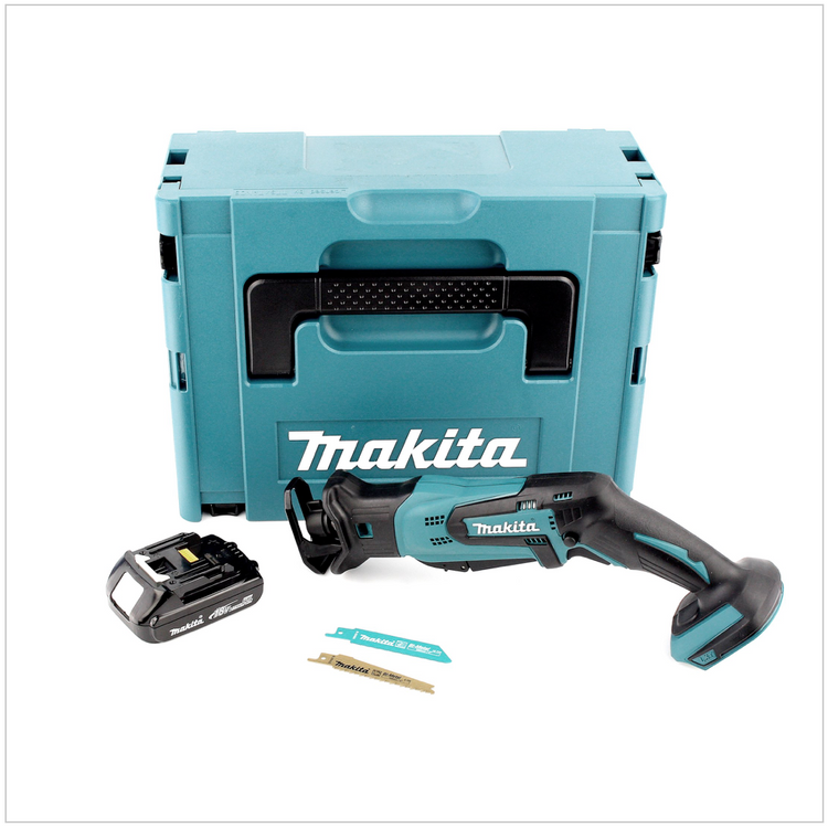 Makita DJR 183 Y1J Akku Reciprosäge 18V + 1x Akku 1,5 Ah + Makpac - ohne Ladegerät - Toolbrothers