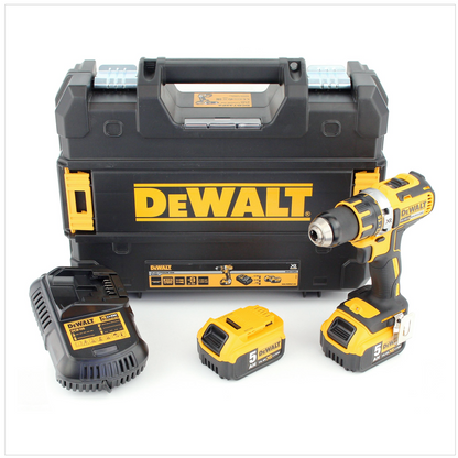 DeWalt DCD 732 P2 14,4V Li-Ion Akku Bohrschrauber Set mit 2 x 5,0 Ah Akku und Ladegerät im Koffer - Toolbrothers