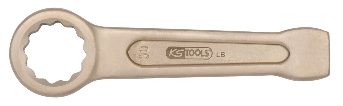 KS TOOLS BRONZEplus Schlag-Ringschlüssel 27 mm  ( 963.7728 )