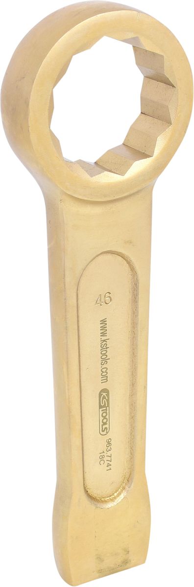 KS TOOLS BRONZEplus Schlag-Ringschlüssel 46 mm  ( 963.7741 )