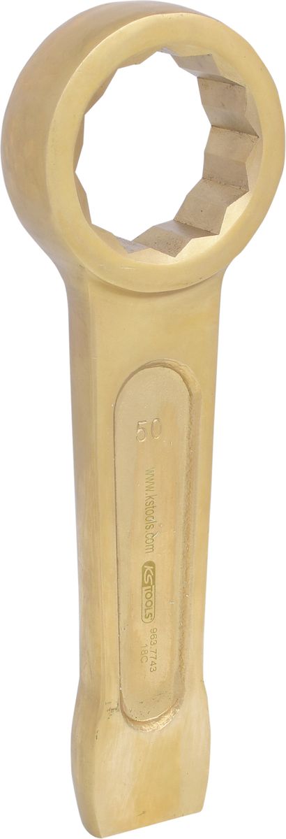 KS TOOLS BRONZEplus Schlag-Ringschlüssel 50 mm  ( 963.7743 ) - Toolbrothers