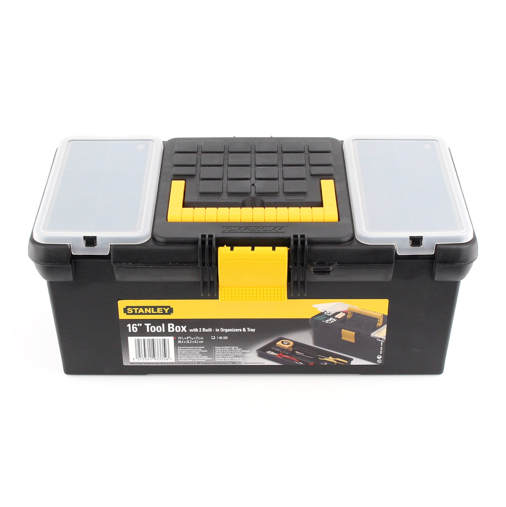 Stanley 16" Tool Box Werkzeug Koffer mit Organizer und Einlage 1-93-335 - Toolbrothers