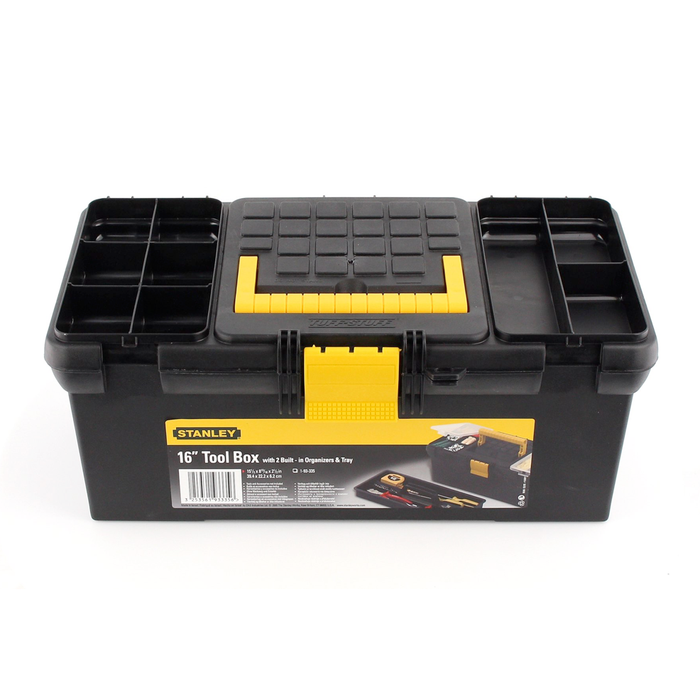 Stanley 16" Tool Box Werkzeug Koffer mit Organizer und Einlage 1-93-335 - Toolbrothers