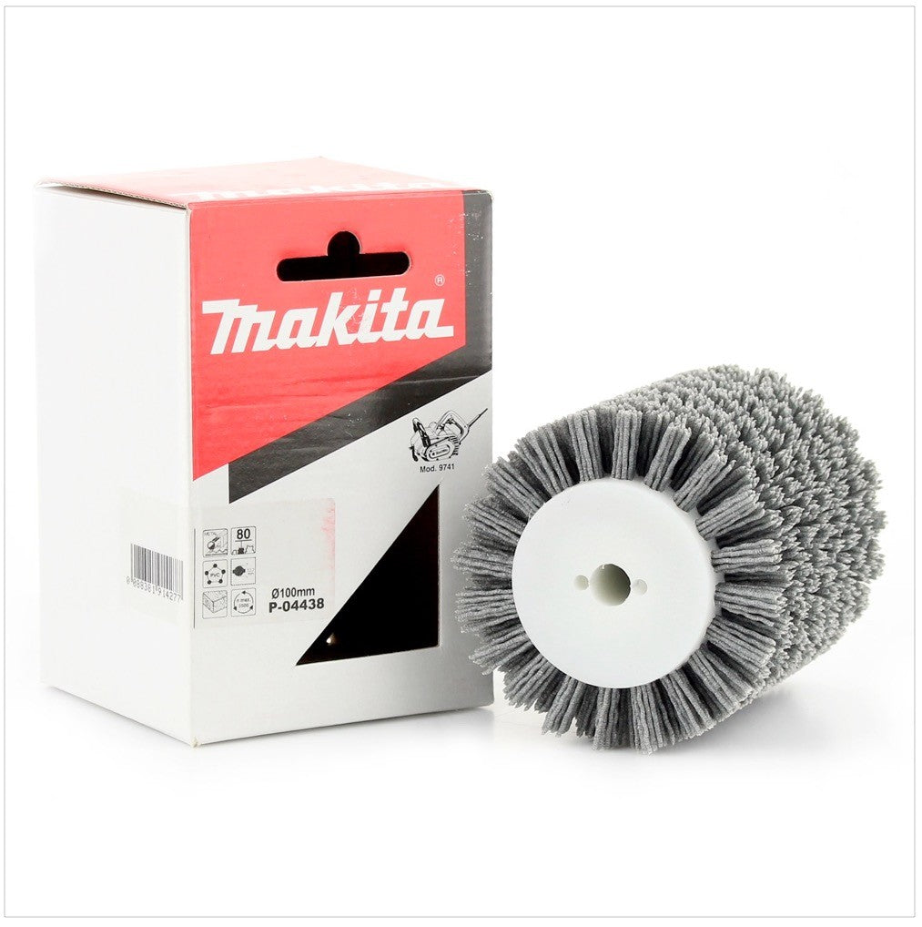 Makita P-04438 Schleif Nylon Bürste K80 100 mm - kompatibel mit Makita 9741