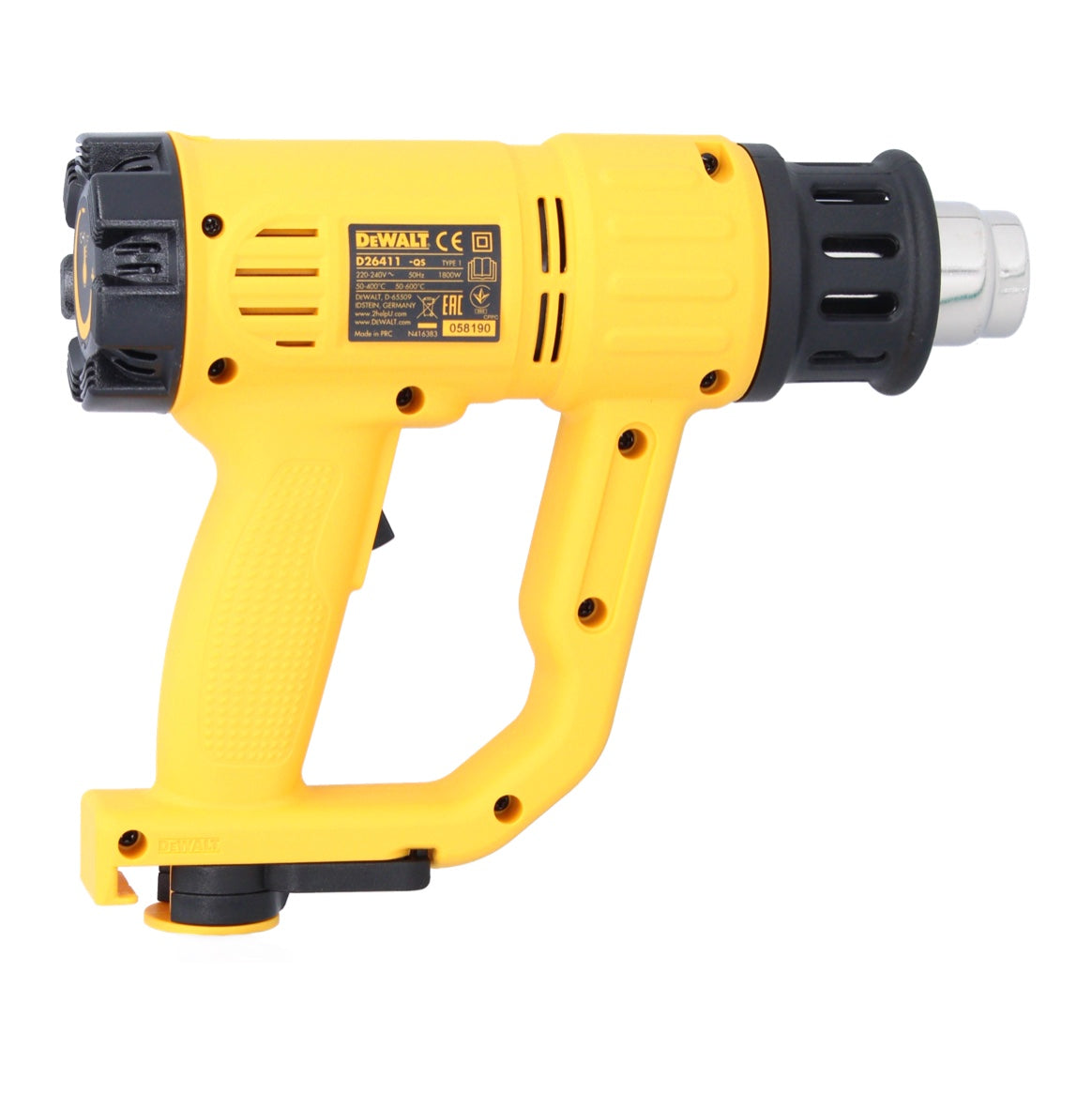 DeWalt D26411 Heißluftpistole / Heißluftgebläse 1800 W 50 - 600 °C - Toolbrothers