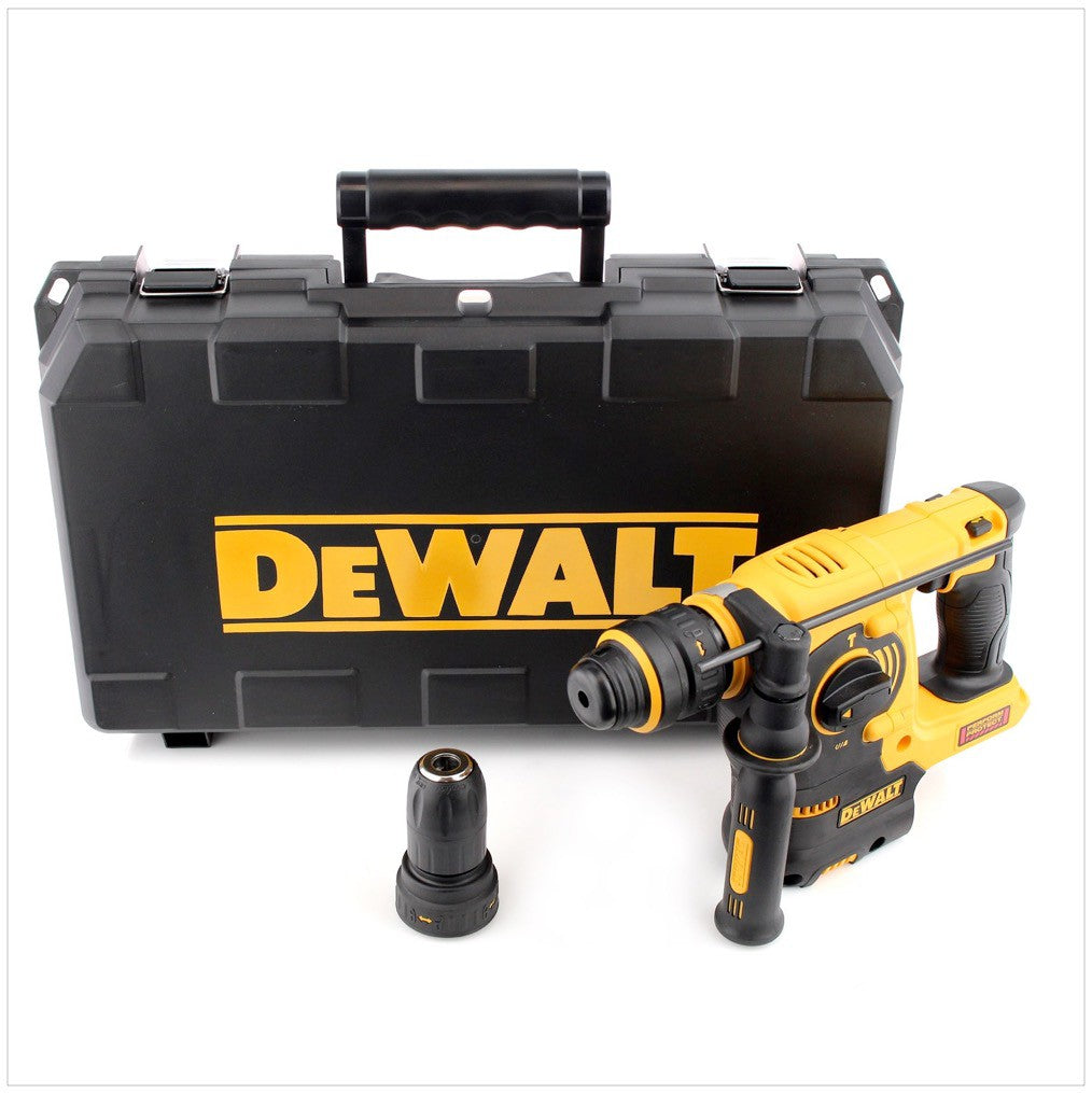 DeWalt DCH 254 NT 18 V Akku - SDS PLUS Kombi Bohr Hammer + Wechselbohrfutter + Koffer - Toolbrothers