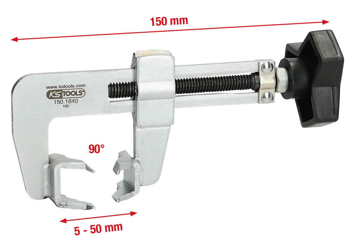 KS TOOLS Sicherungsring-Spannwerkzeug, 5-50mm ( 150.1840 ) - Toolbrothers